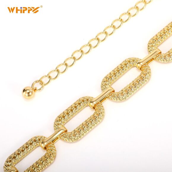 Metal Waist Chain Belt Women Adjustable Body Link Belts Ladies Fashion Chain💛 - Picture 3 of 7
